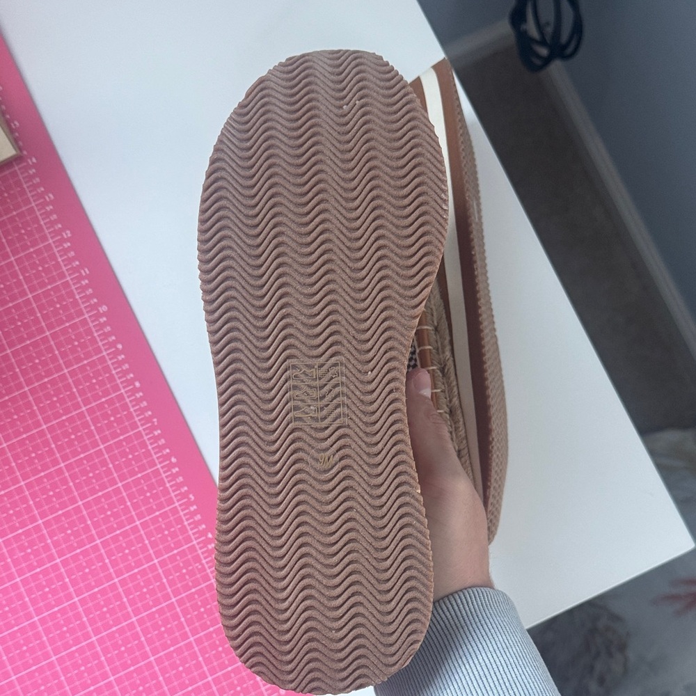 Tory Burch Brown Embellished Espadrilles - Picture 3 of 5